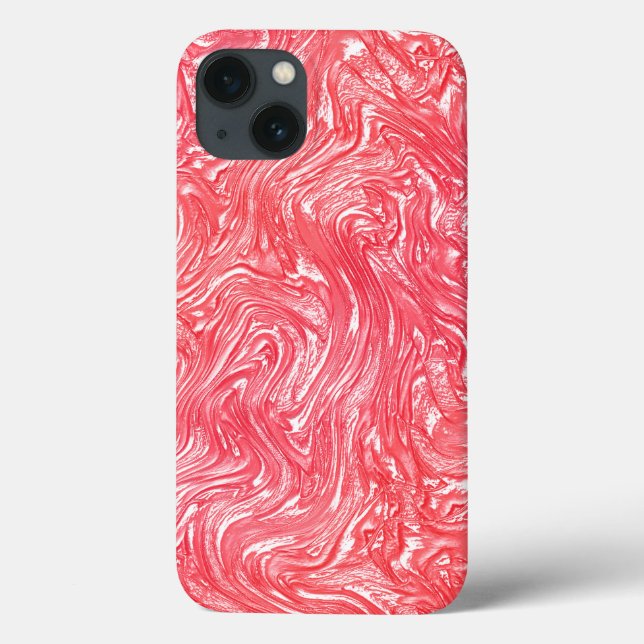 Färg struktur (pärlgrädda jordgubbsgrädde) (Baksida)