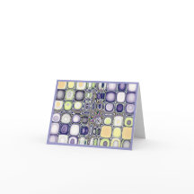 Färg-studier...Silverset Blue Agate Note Card