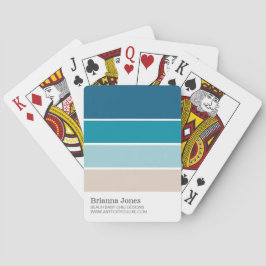 Färg Swatch Namn Business Casinokort