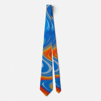 Färg Swirl Manar apparnecktie Slips