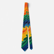 Färg Swirl Manar Necktie