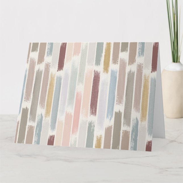 Färg Tack Kort (Framsida)