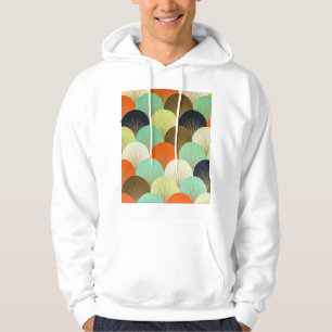 Färg tapet: konstnärlig design. hoodie