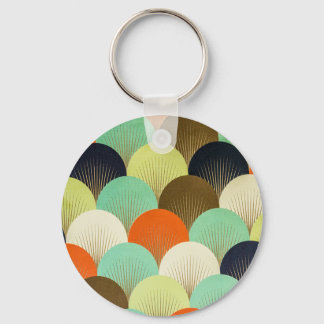 Färg tapet: konstnärlig design. nyckelring