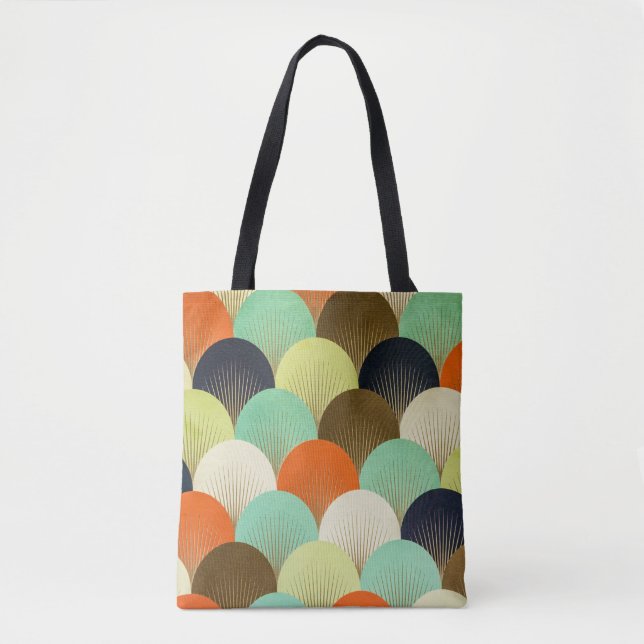 Färg tapet: konstnärlig design. tygkasse (Framsida)