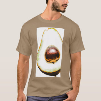 Färg Teckning i Avocado T Shirt