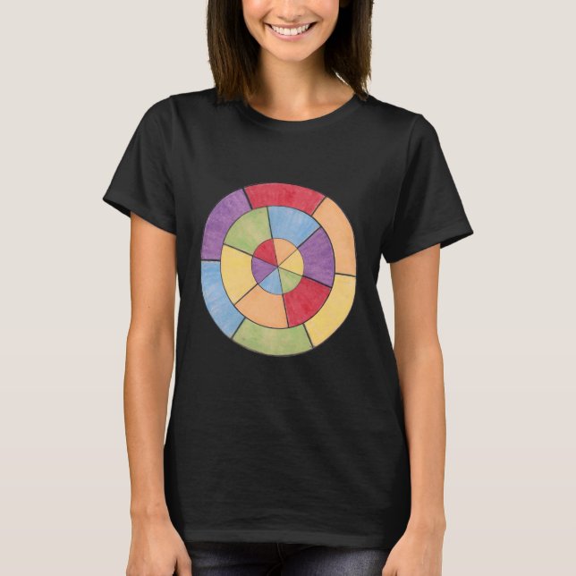 färg tee (Framsida)