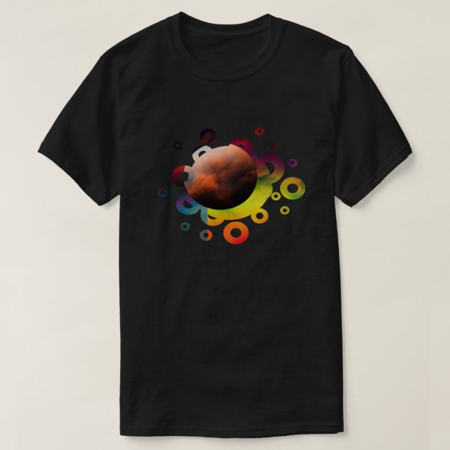 Färg Tee Shirt (Design framsida)