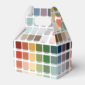 Färg-test Presentaskar