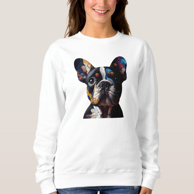 Färg Theory Frenchie T Shirt (Framsida)