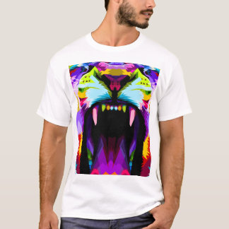 Färg Tiger Roar T Shirt