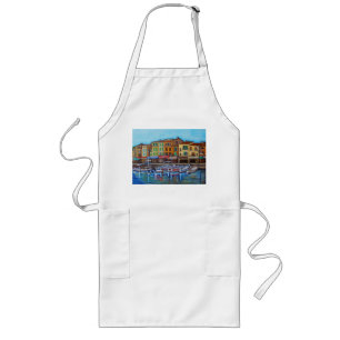 Färg till Cassis Long Apron av Lisa Lorenz Långt Förkläde