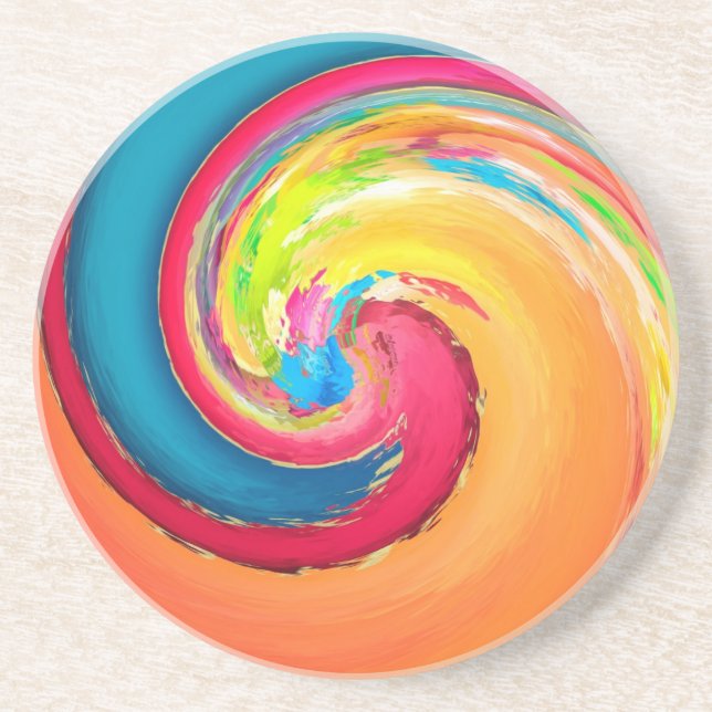 Färg Twirl Underlägg Sandsten (Framsidan)