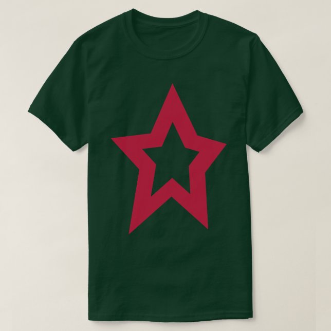 Färg under 2023 års Viva Magenta Star T Shirt (Design framsida)