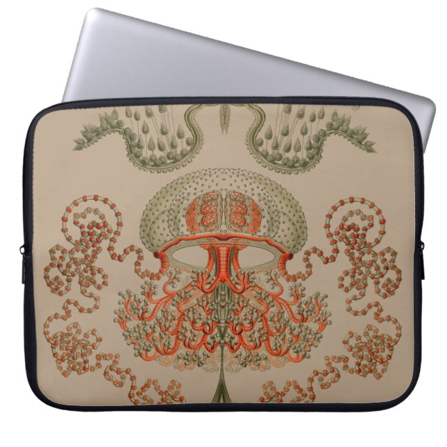 Färg under havet för bärbara datorer laptop sleeve (Framsidan)