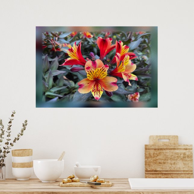 Färg under sommaren poster (Kök)