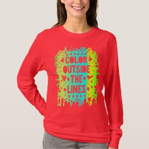 "Färg utanför Linjer: Förstärka din kreativitet! T Shirt