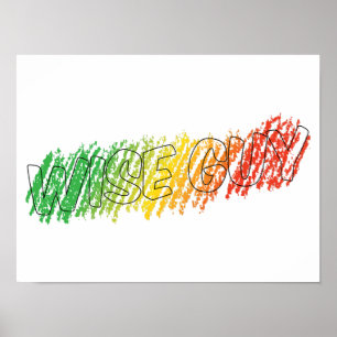 Färg utanför Linjer Poster