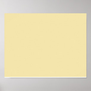 färg vanilla poster