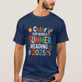 Färg: Vår världsomspännande sommar 2025: Ljudande  T Shirt