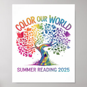Färg Vårt program för sommarbehandling 2025 Bok T Poster