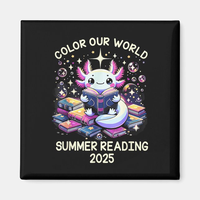 Färg vårt program för sommarbehandling 2025 Cute A Magnet (Framsidan)