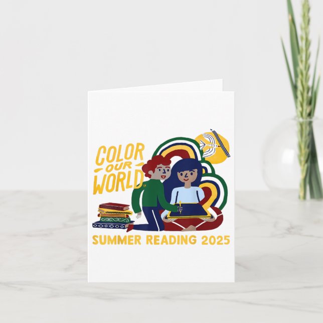 Färg: Vårt program för sommarläsning 2025 Bok L (Framsida)