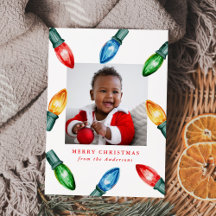 Färg vattenfärg jul Ljus 3 Foto