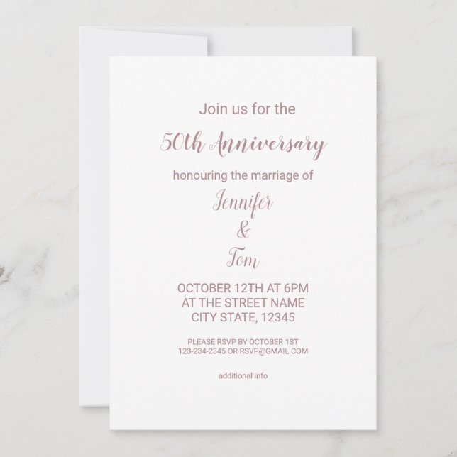 Färg vattenfärg lägga till din namntext redigerbar inbjudningar (Framsida)