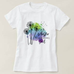 Färg vattenfärgsinspiration t shirt