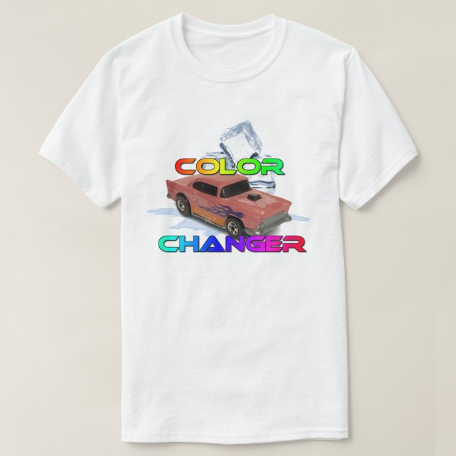 Färg växlardiecast Chevy kall tshirt T Shirt (Design framsida)