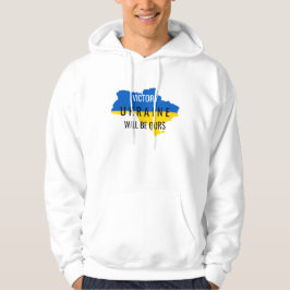 Färg Victory Overlay White Hoodie