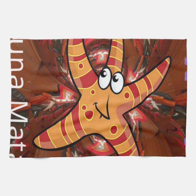 Färg vid springa kökshandduk (Horisontell)