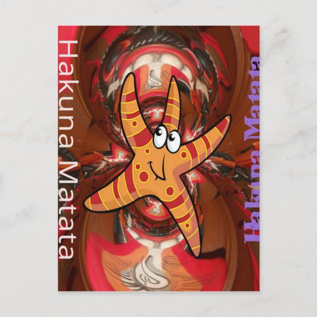 Färg vid springa vykort (Framsida)