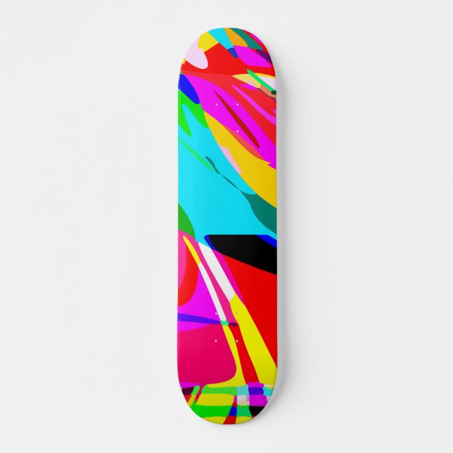 Färg Vind Skateboard Bräda 19,5 Cm (Framsida)