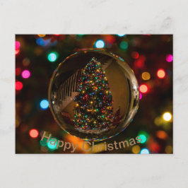 färg vykort för julmaron i lycklig