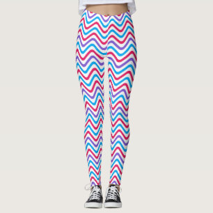 Färg Wave Leggings