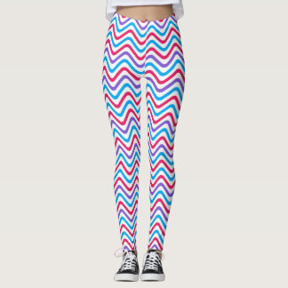 Färg Wave Leggings