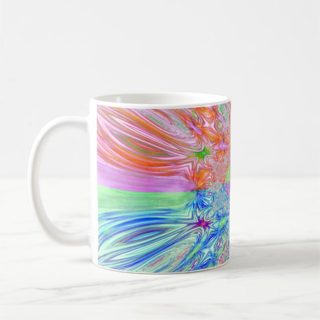 Färg Wave Mugg (Vänster)