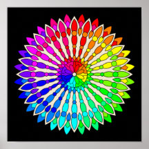 Färg Wheel™ Poster