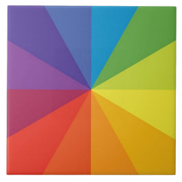 FÄRG WHEEL TILE KAKELPLATTA