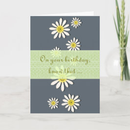 Färg/Whimsical Wildblommes Daisy Sprinkles för U-p Kort