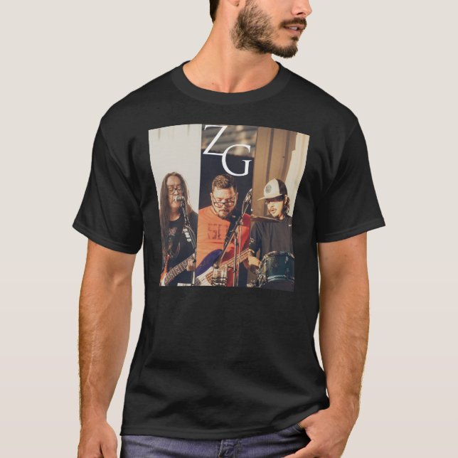 Färg ZG band Shirt T (Framsida)