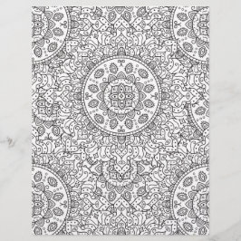 Färga Abstrakten Skrapbok för sidÖstra Papper