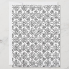 Färga Din Egen Krysantemum Scrapbookingpapper
