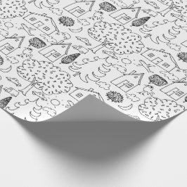 Färga din egna grannskap presentpapper