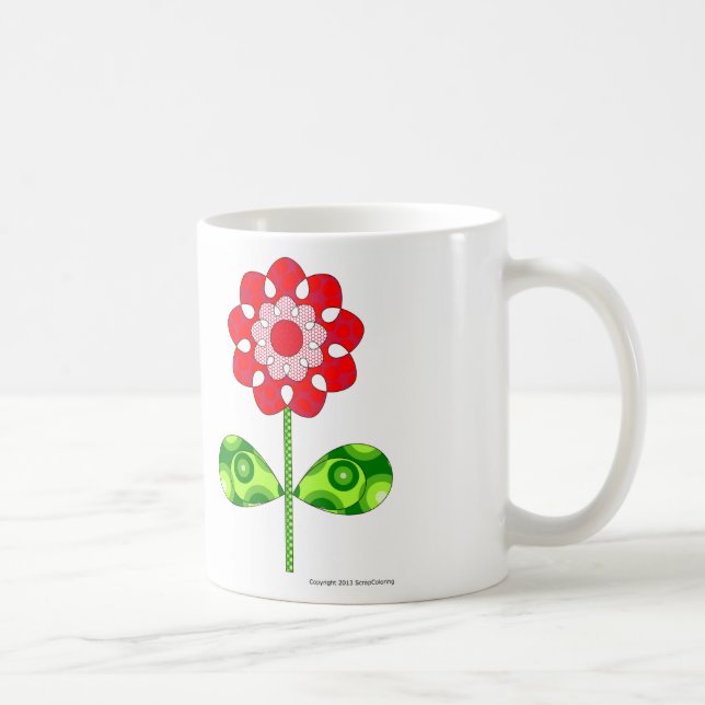 Färga din egna mugg! kaffemugg (Höger)