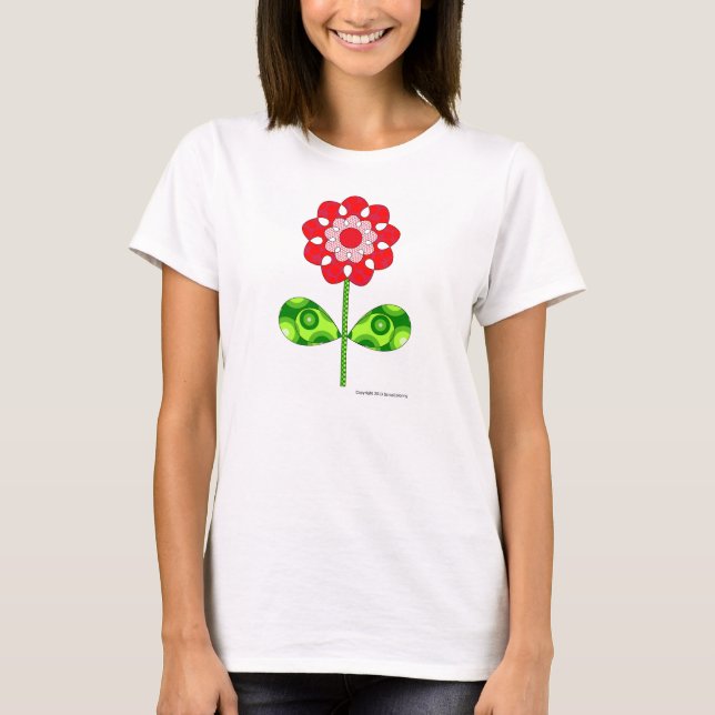 Färga din egna T-tröja! - Vuxen - kvinnor Tee Shirt (Framsida)