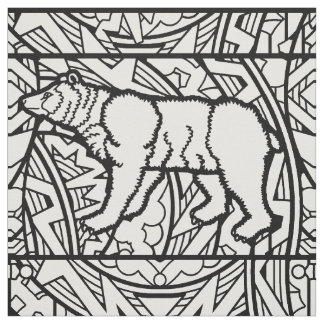 Färga ditt egna djur för mönster för tyg