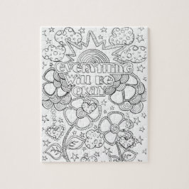 Färga ditt egna pussel